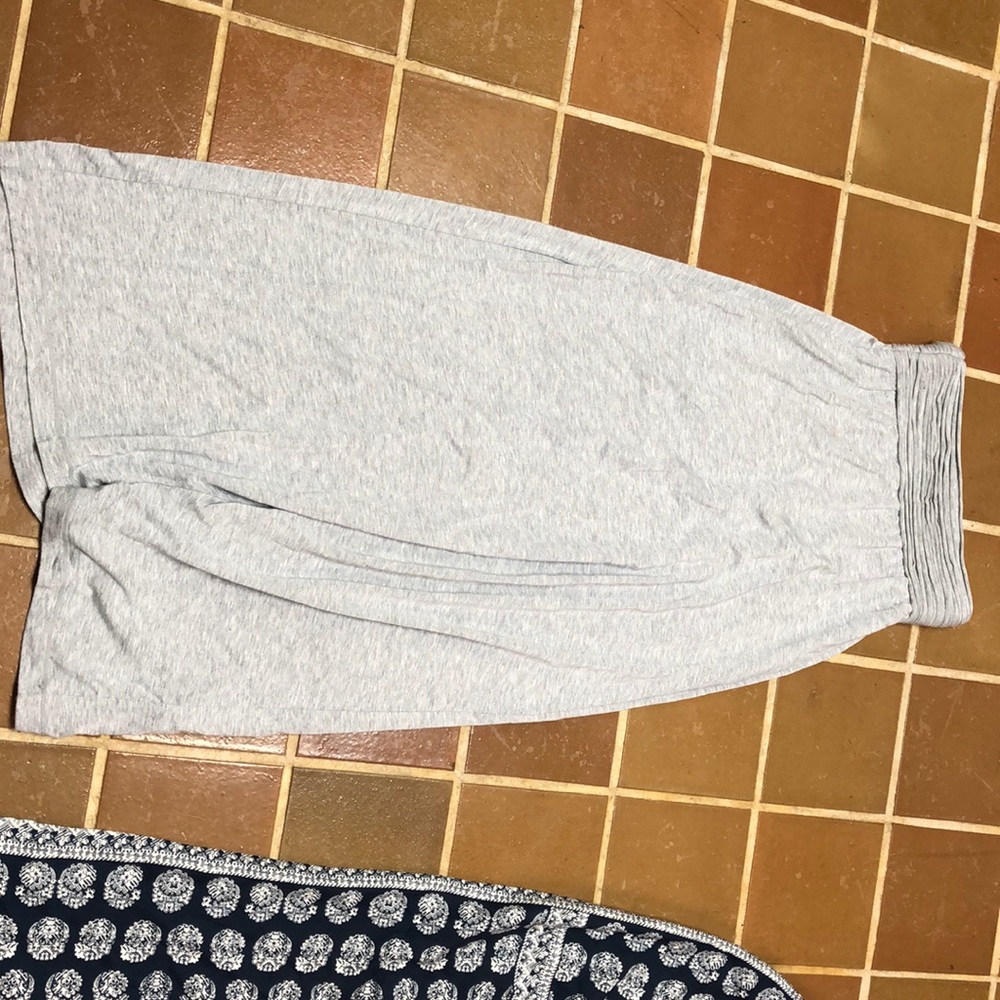 Grey Maxi skirt